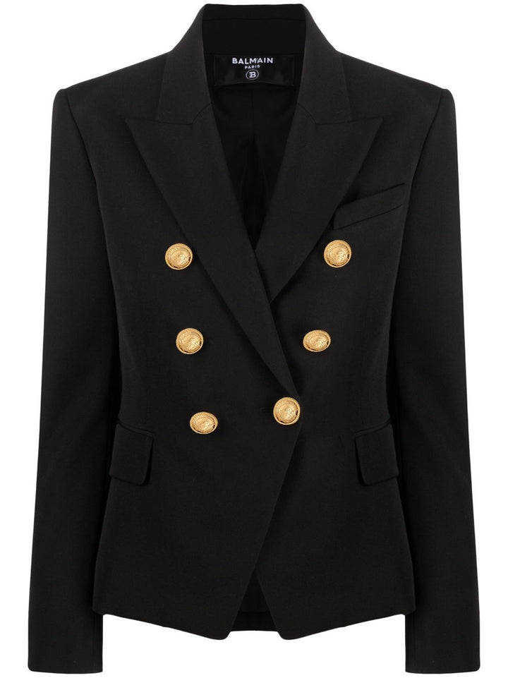 Balmain Jackets Black