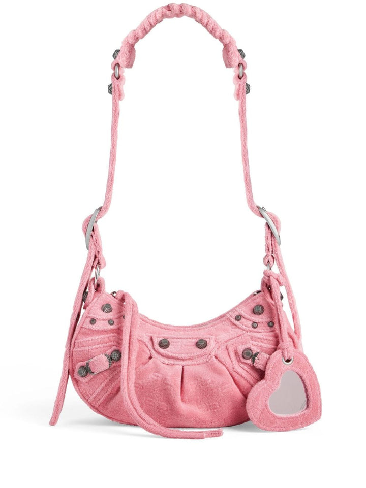 Balenciaga Mini Le Cagole Shoulder Bag Pink