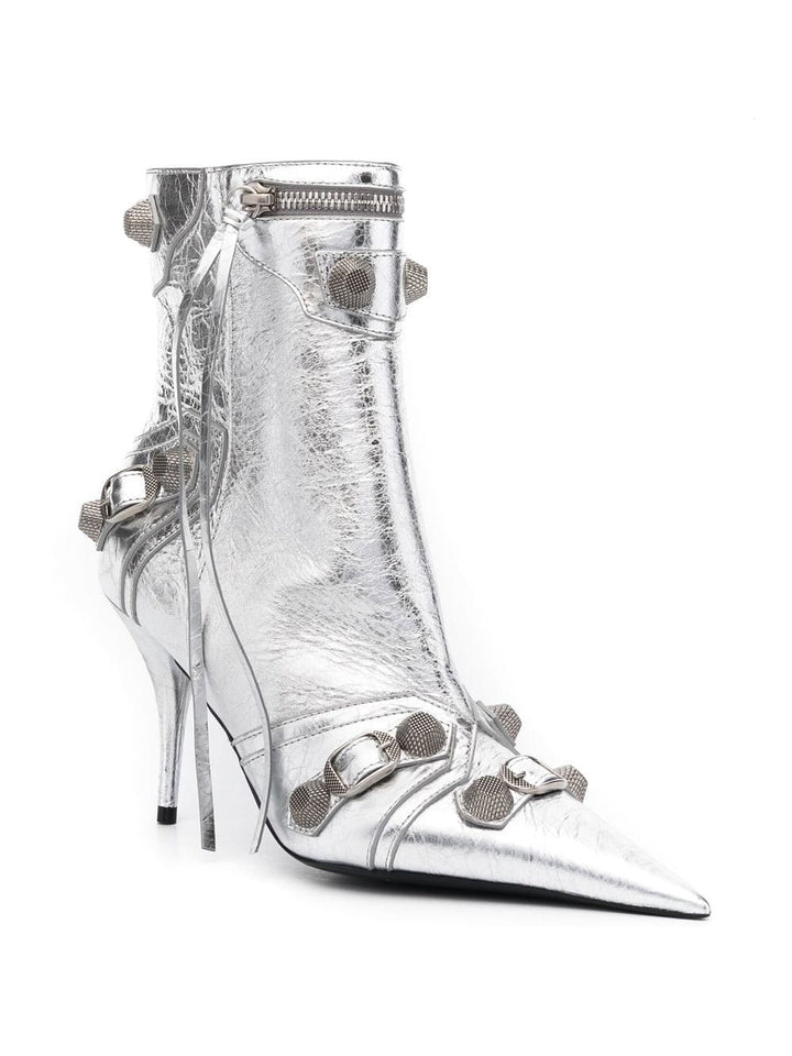 Balenciaga Boots Silver