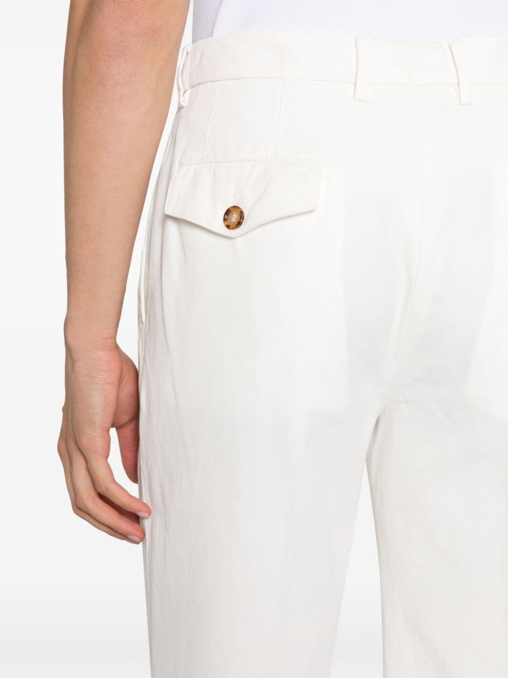 Brunello Cucinelli Trousers White