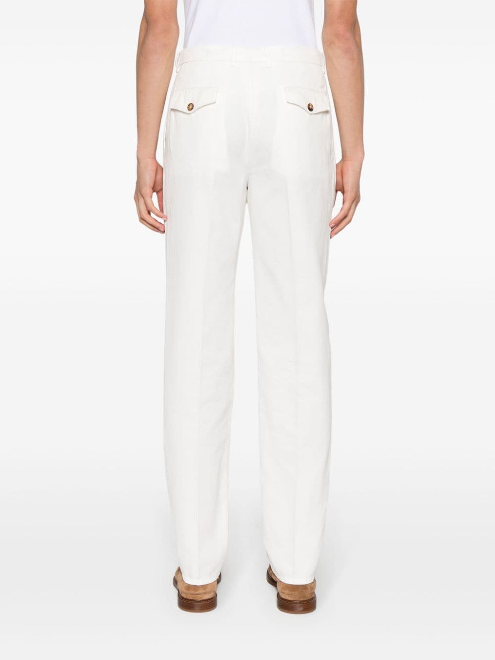 Brunello Cucinelli Trousers White