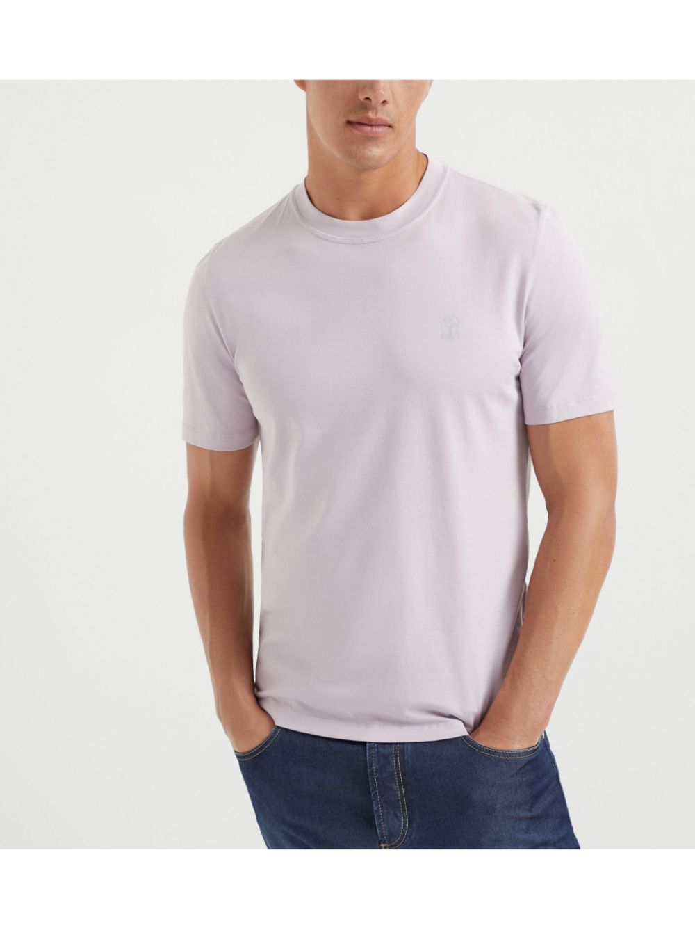 Brunello Cucinelli T-shirts and Polos Purple