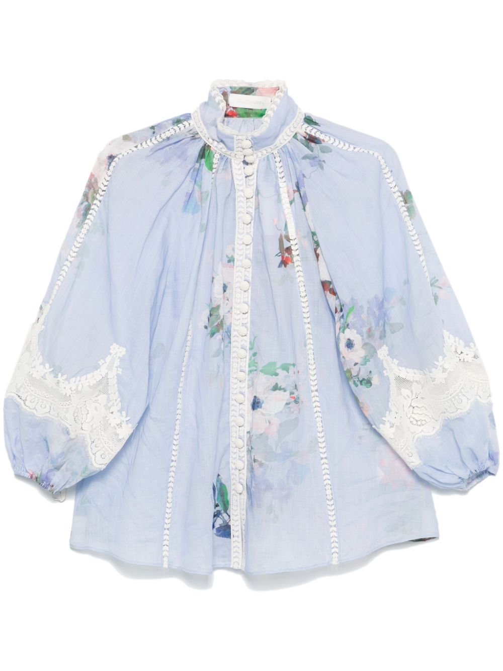 Zimmermann Shirts Clear Blue