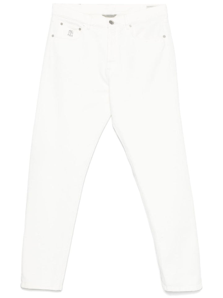 Brunello Cucinelli Jeans White