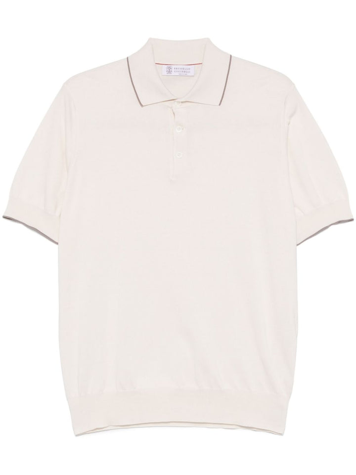 Brunello Cucinelli T-shirts and Polos White