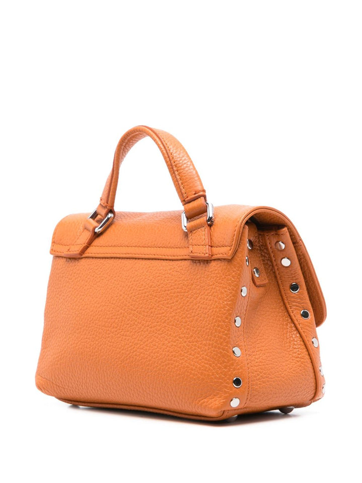 Zanellato Orange Foldover Top Bag