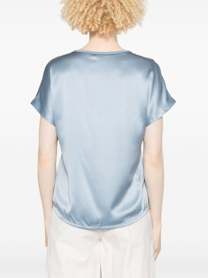 Brunello Cucinelli Top Clear Blue