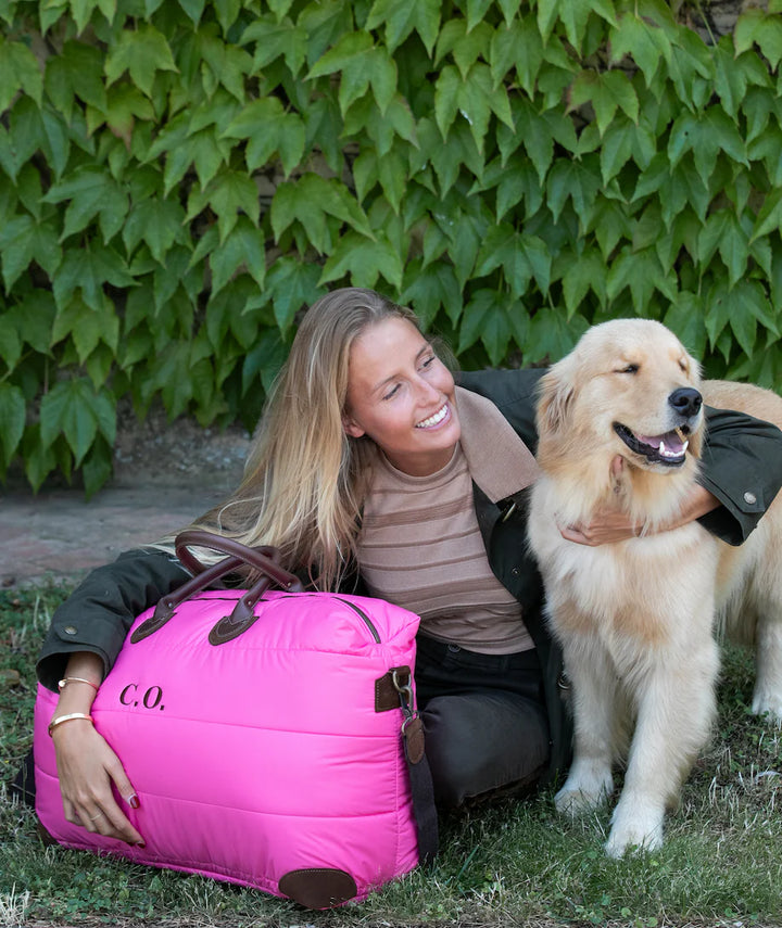 My Style Bags Harvard Duffel Down Bags - Fuchsia