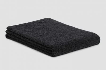 Bemboka Angora & Merino Wool Throws 130x180cm Charcoal Bemboka Light Box Angora & Merino Wool Throw - Pre-Shrunk Brand