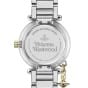 Vivienne Westwood Chronograph Watches Vivienne Westwood Mother Orb Two Tone Strap Watch Vivienne Westwood Mother Orb Two Tone Strap Watch Brand