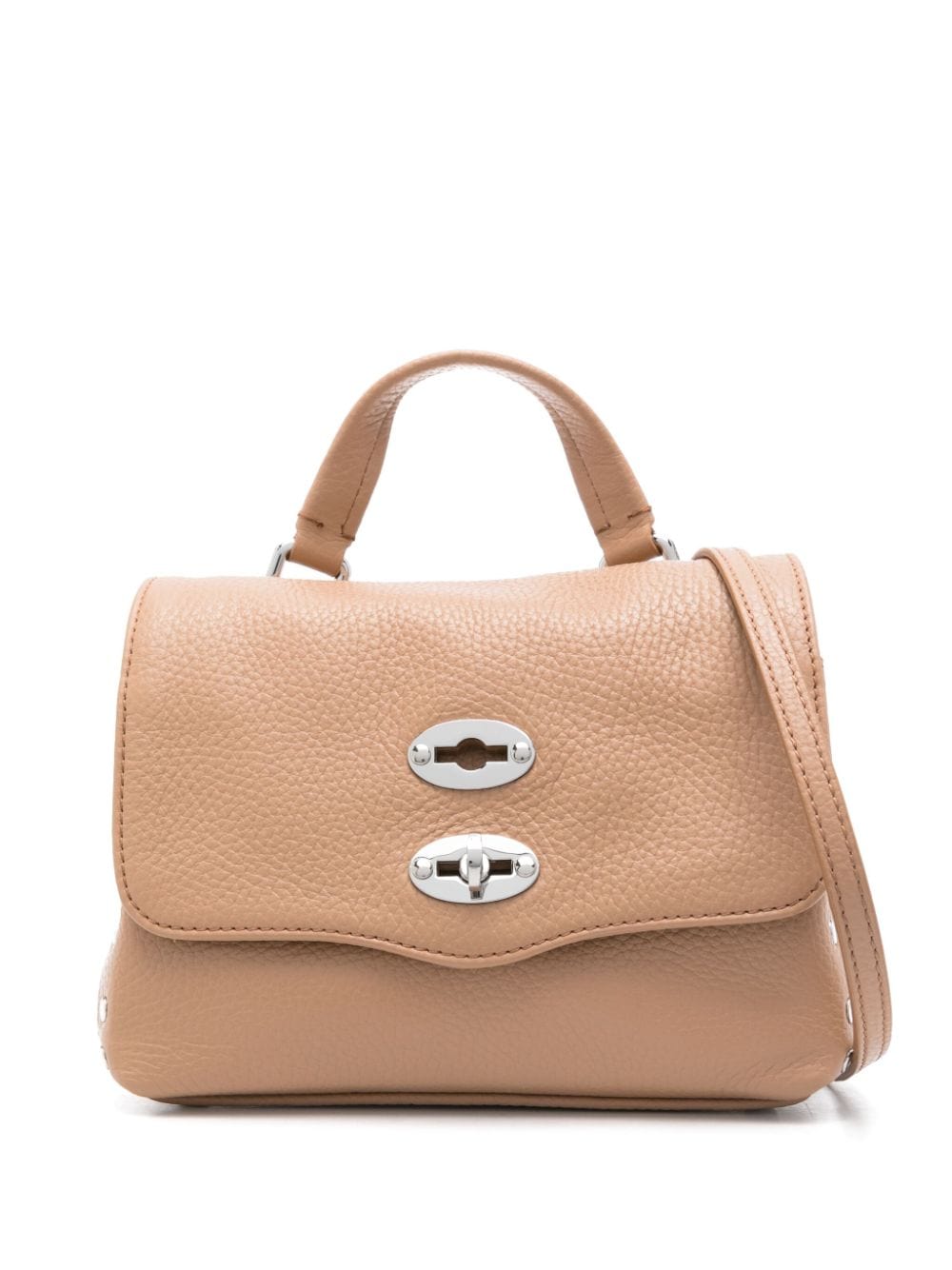 Zanellato Handbag UNI Zanellato Bag Light Brown Twist Zanellato Bag Light Brown Twist-lock Leather at Italian Luxury Group Brand