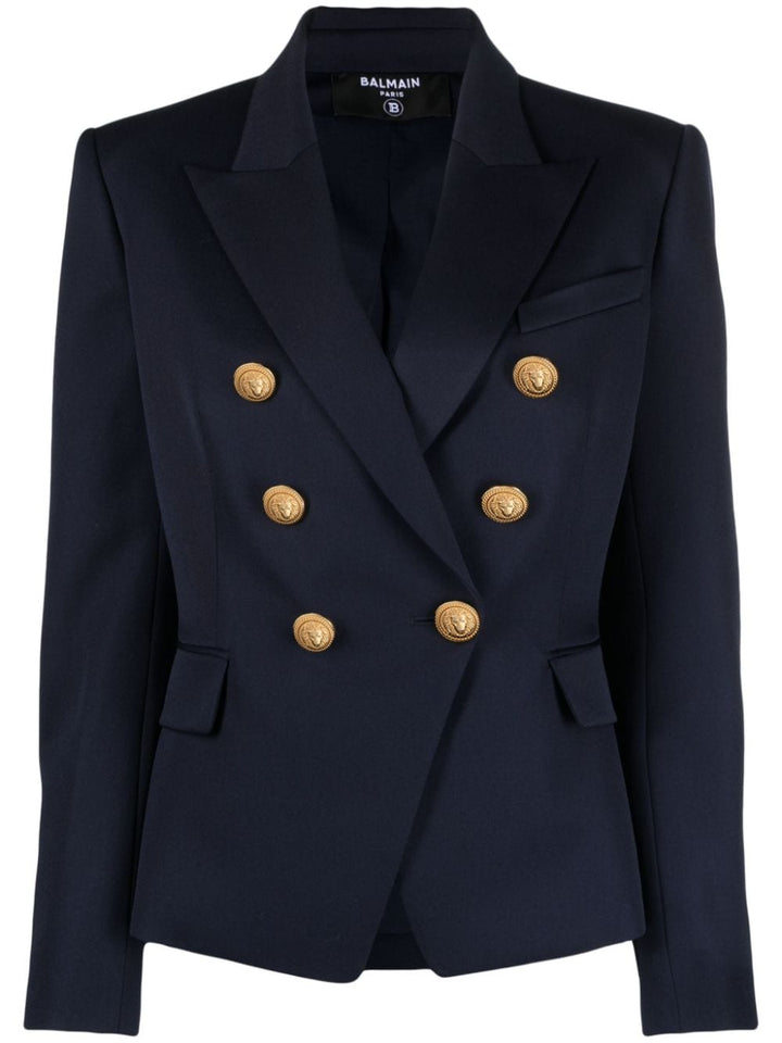 Balmain Jackets Balmain Jackets Blue Balmain Jackets Blue Brand