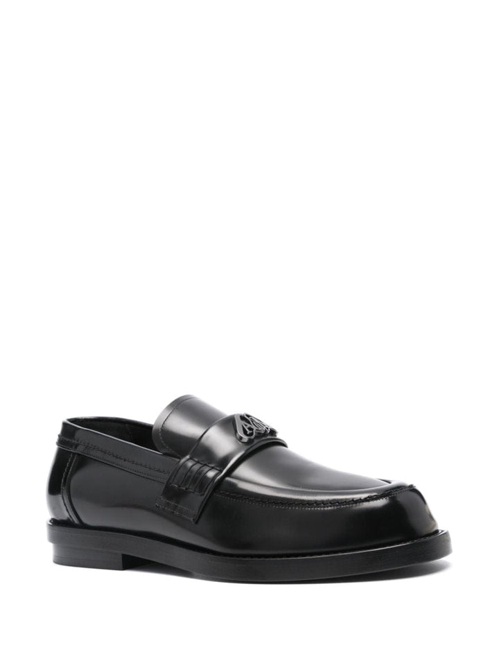 Alexander Mcqueen Moccasins Alexander McQueen Flat shoes Black Alexander McQueen Flat shoes Black Brand