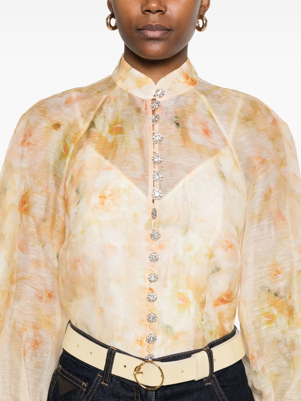 Zimmermann Shirts Zimmermann Shirts Yellow Zimmermann Shirts Yellow Brand