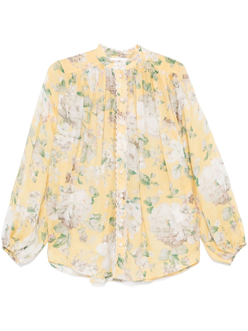 Zimmermann Shirts Zimmermann Shirts Yellow Zimmermann Shirts Yellow Brand