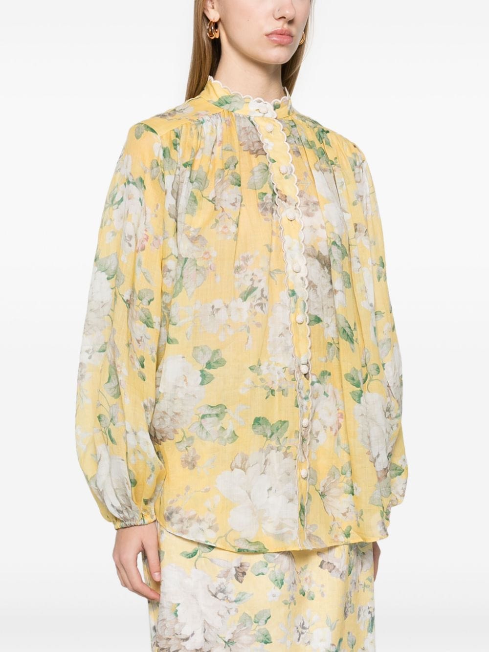 Zimmermann Shirts Zimmermann Shirts Yellow Zimmermann Shirts Yellow Brand