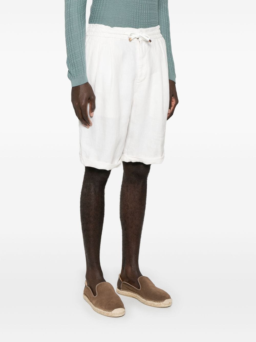 Brunello Cucinelli Short trousers Brunello Cucinelli Shorts White Brunello Cucinelli Shorts White Brand