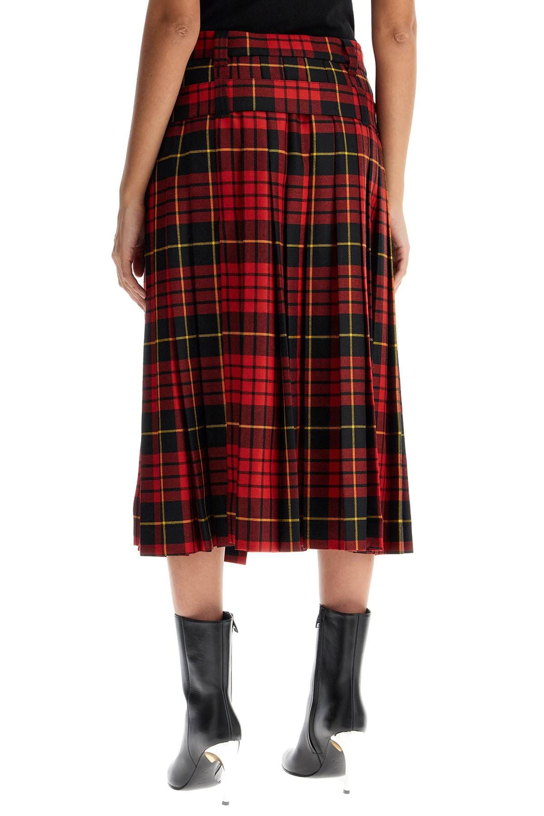 Alexander Mcqueen Skirts 40 Alexander Mcqueen plaid pleated skirt with Alexander Mcqueen plaid pleated skirt with Brand