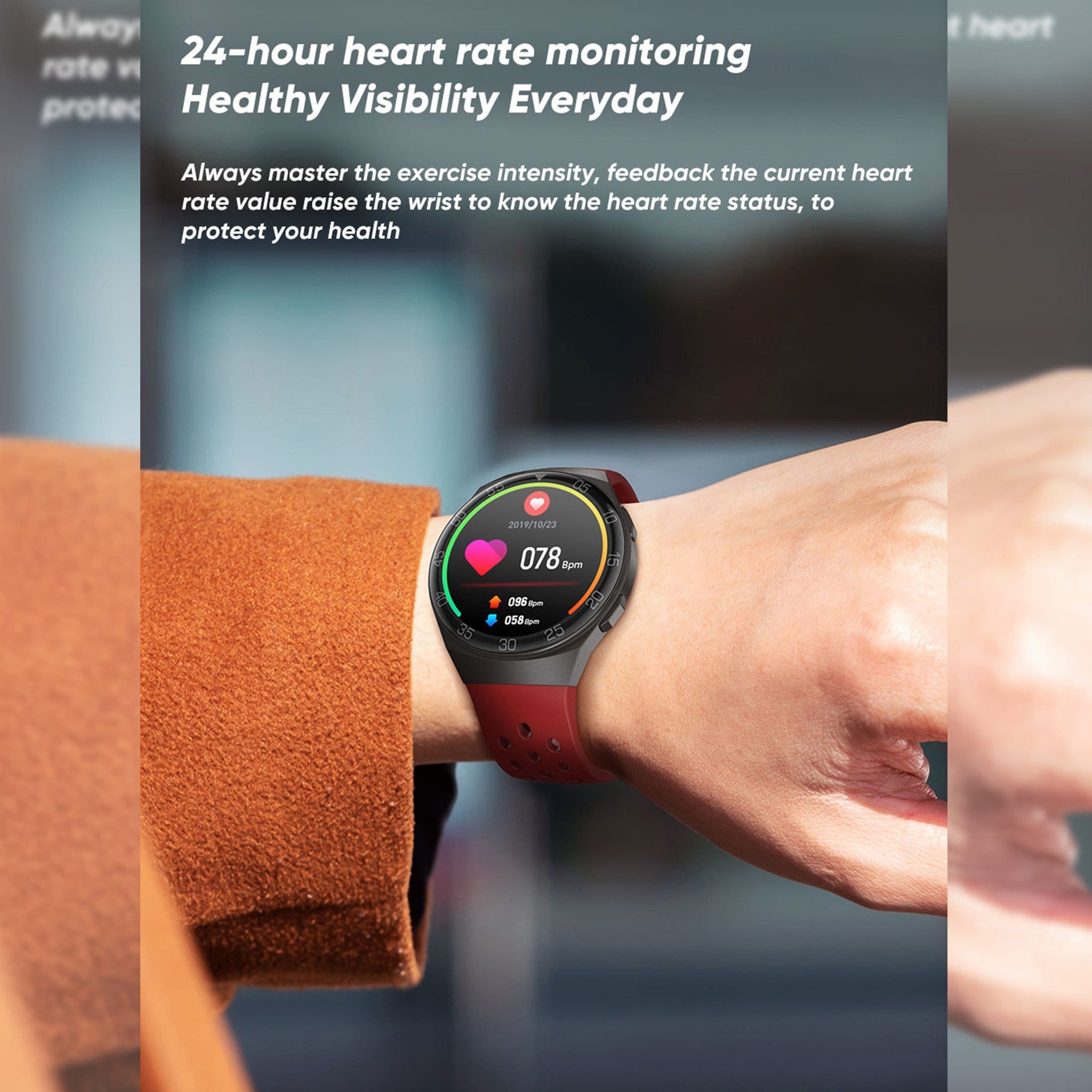 Blood oxygen smart watch online