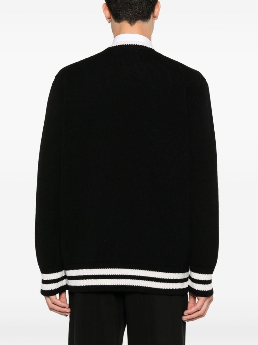 Alexander Mcqueen Topwear S Alexander McQueen Sweaters Black Alexander McQueen Sweaters Black Brand