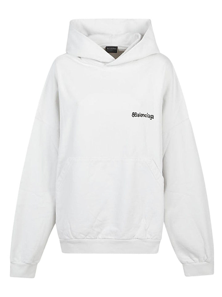 Balenciaga Topwear Balenciaga Sweaters White Balenciaga Sweaters White Brand