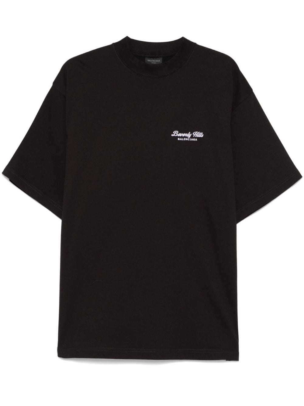 Balenciaga Topwear Balenciaga T-shirts and Polos Black Balenciaga T-shirts and Polos Black Brand