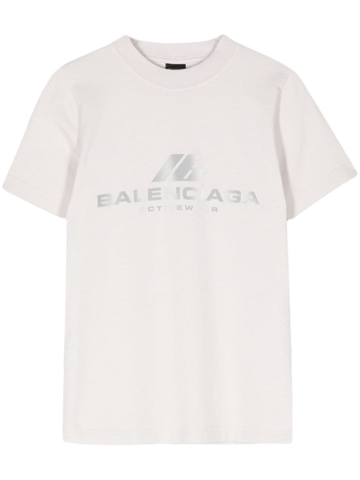 Balenciaga Topwear Balenciaga T-shirts and Polos White Balenciaga T-shirts and Polos White Brand