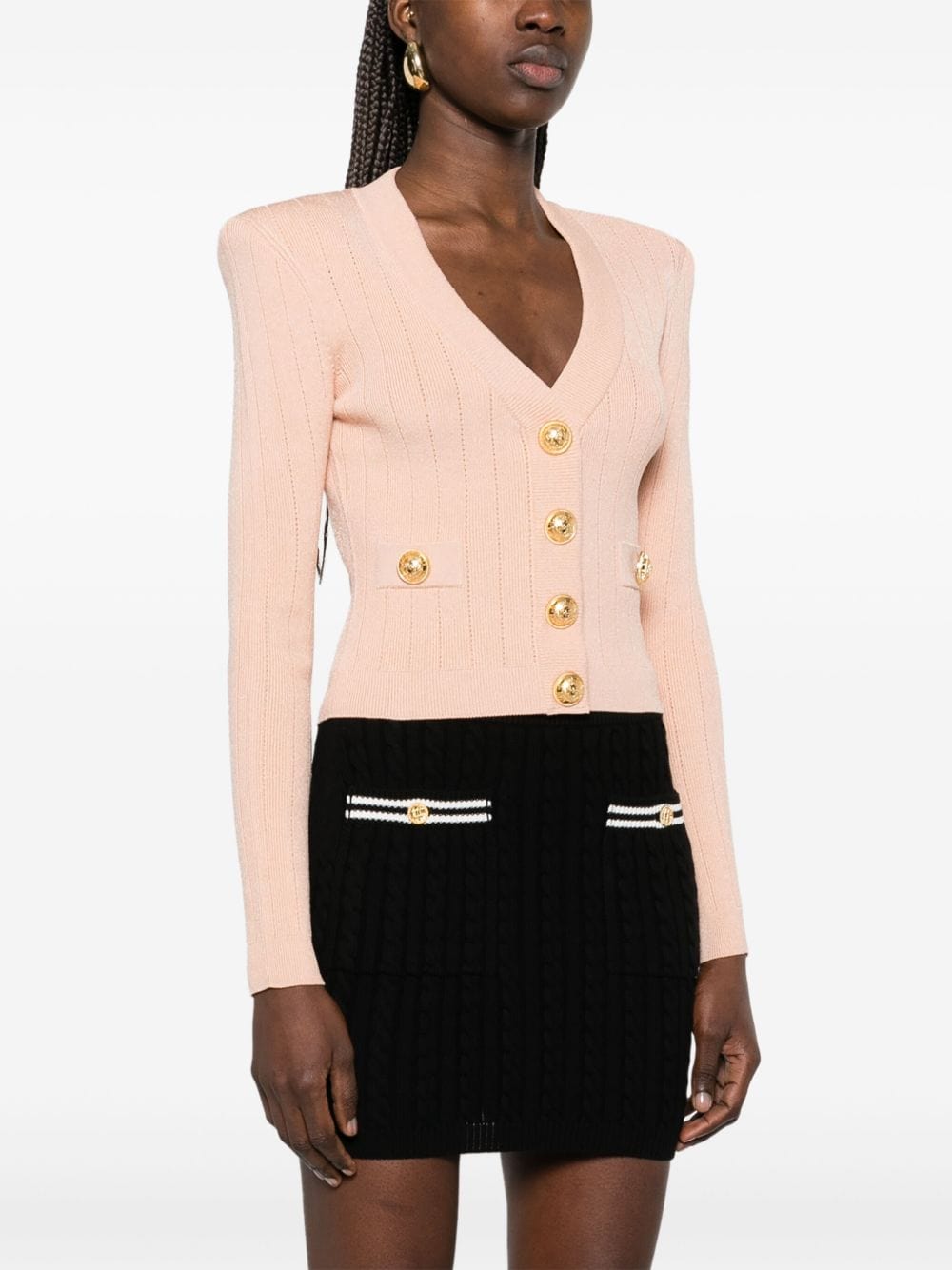 Balmain Topwear Balmain Sweater Balmain Almond Beige Sweater Brand