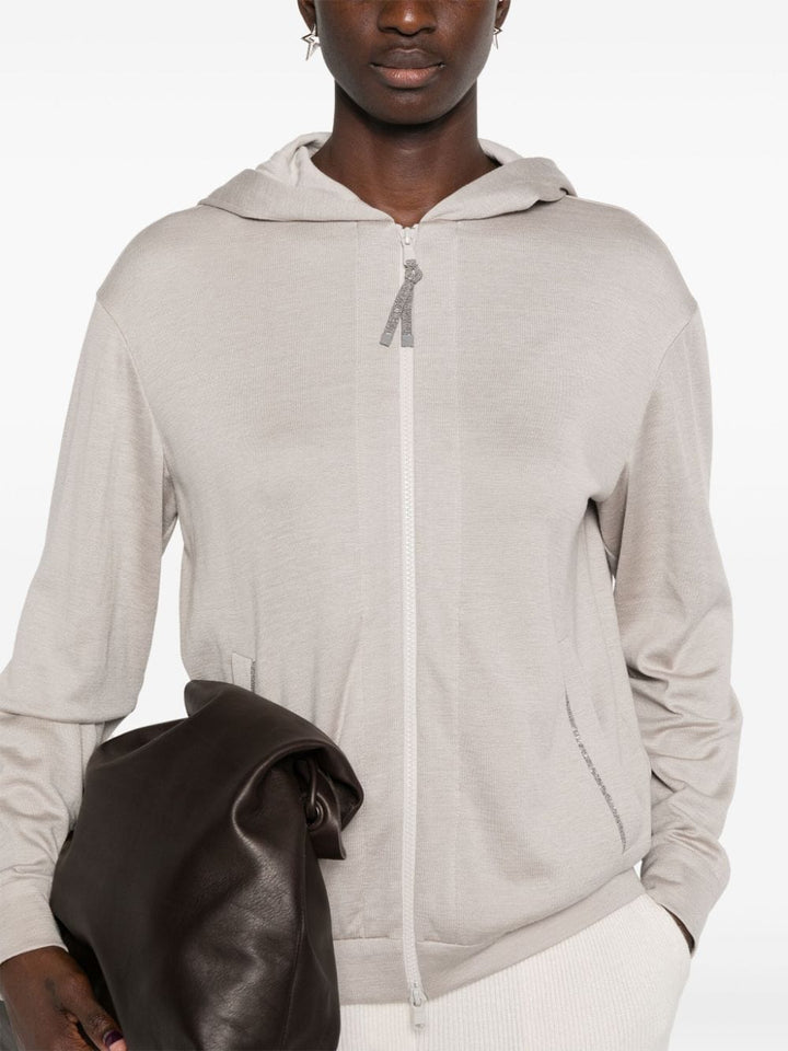 Brunello Cucinelli Topwear L Brunello Cucinelli Sweaters Beige Brunello Cucinelli Sweaters Beige Brand