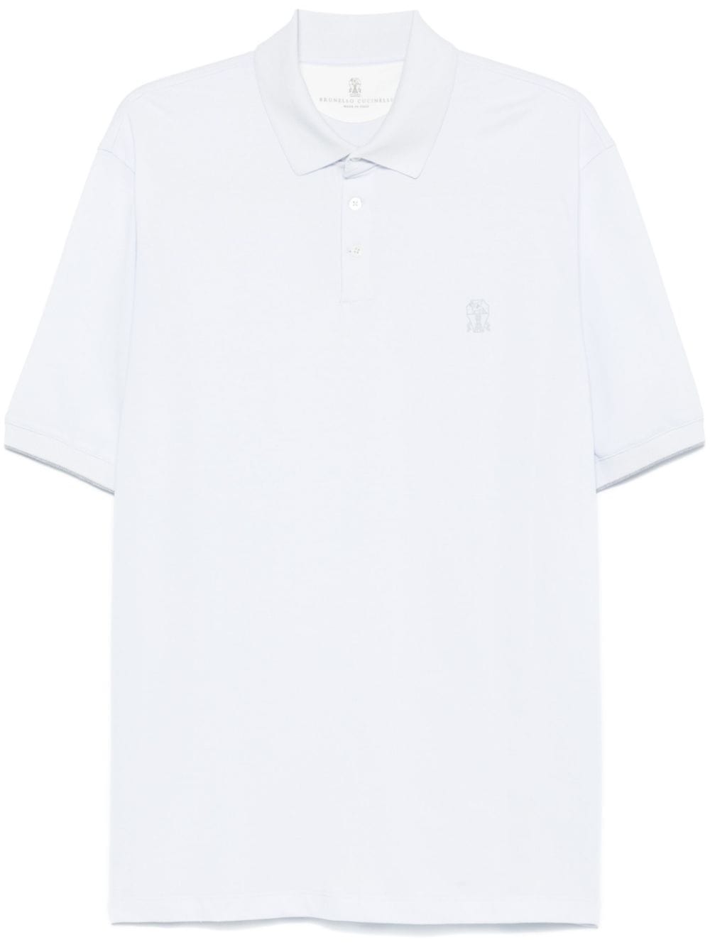 Brunello Cucinelli Topwear Brunello Cucinelli T-shirts and Polos Clear Blue Brunello Cucinelli T-shirts and Polos Clear Blue Brand