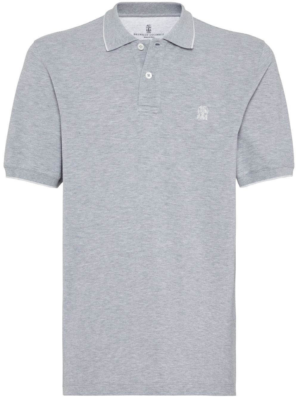 Brunello Cucinelli Topwear Brunello Cucinelli T-shirts and Polos Grey Brunello Cucinelli T-shirts and Polos Grey Brand