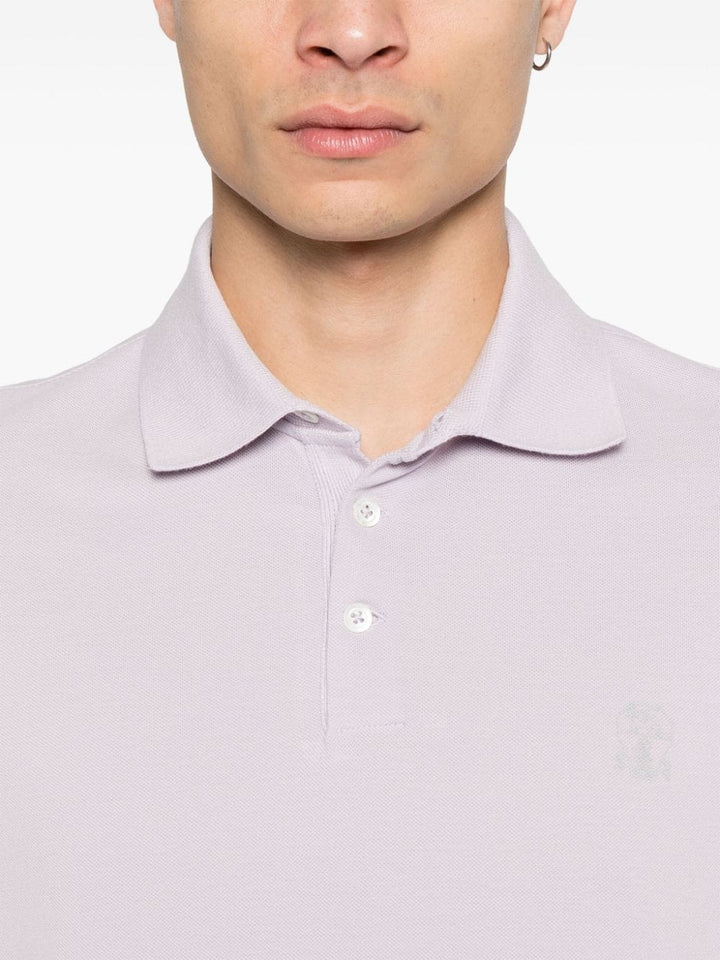 Brunello Cucinelli Topwear Brunello Cucinelli T-shirts and Polos Purple Brunello Cucinelli T-shirts and Polos Purple Brand