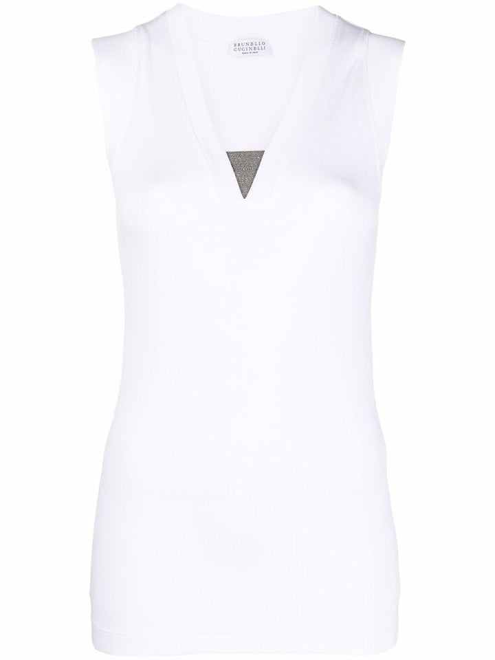 Brunello Cucinelli Topwear Brunello Cucinelli Top White Brunello Cucinelli Top White Brand