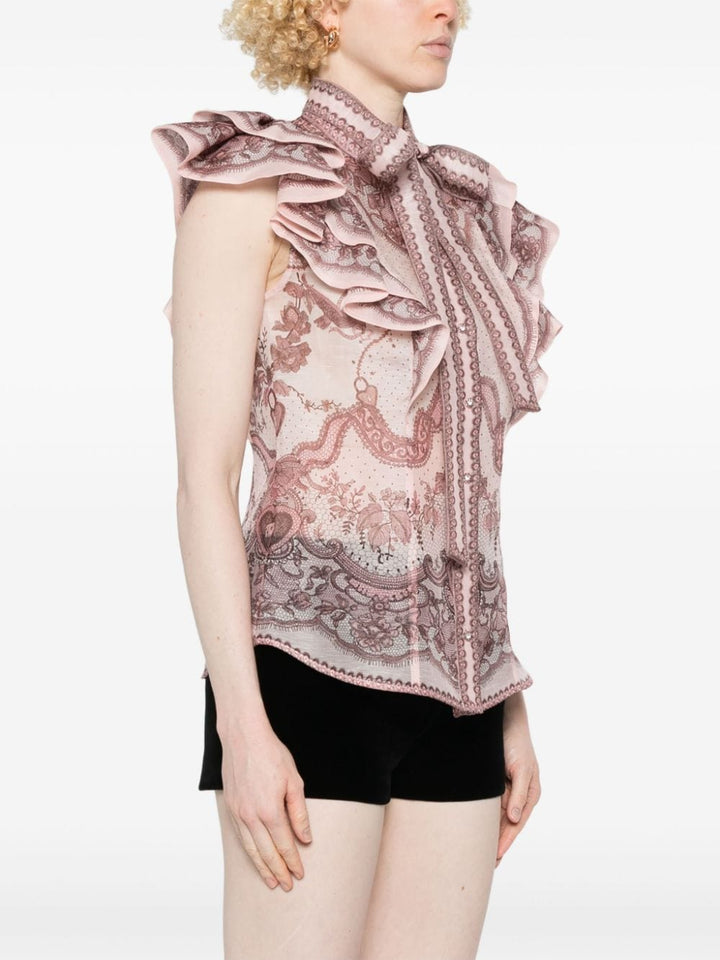 Zimmermann Topwear Zimmermann Top Pink Zimmermann Top Pink Brand