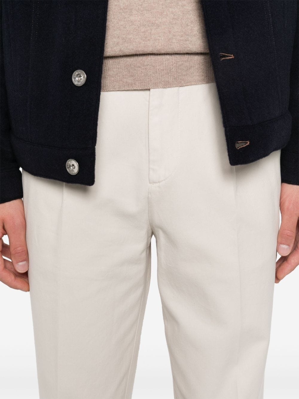 Brunello Cucinelli Trousers Brunello Cucinelli Trousers White Brunello Cucinelli Trousers White Brand