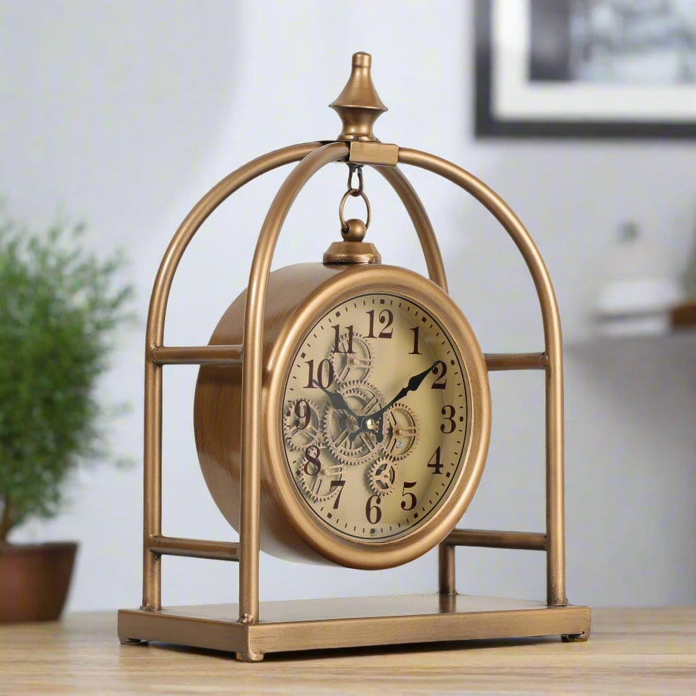 Chilli Wall Clock Saint-Étienne Bedside Table Moving Cogs Clock Brand