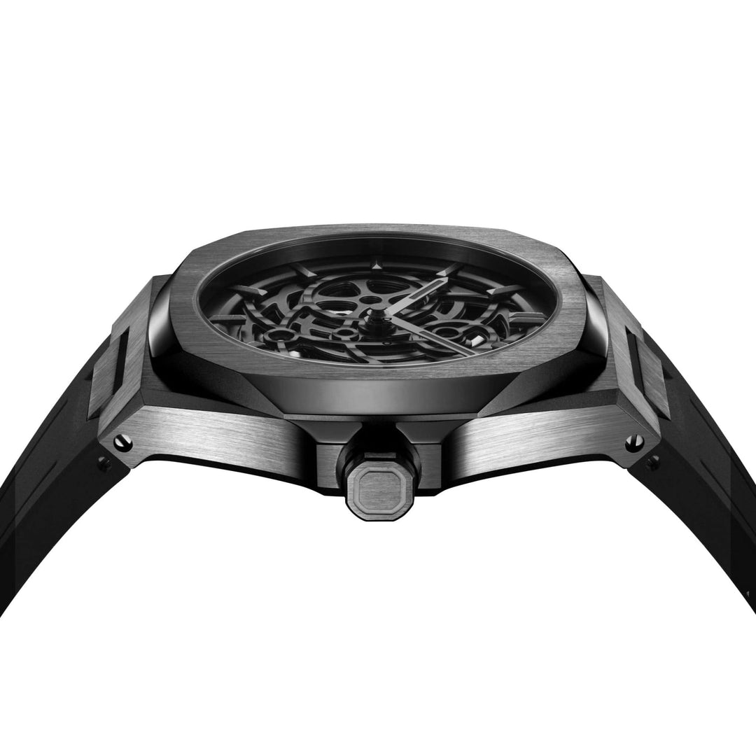 D1 Milano Watch D1 Milano Gun Metal Automatic Watch Brand