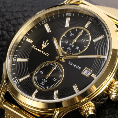 Maserati Epoca Gold Chronograph