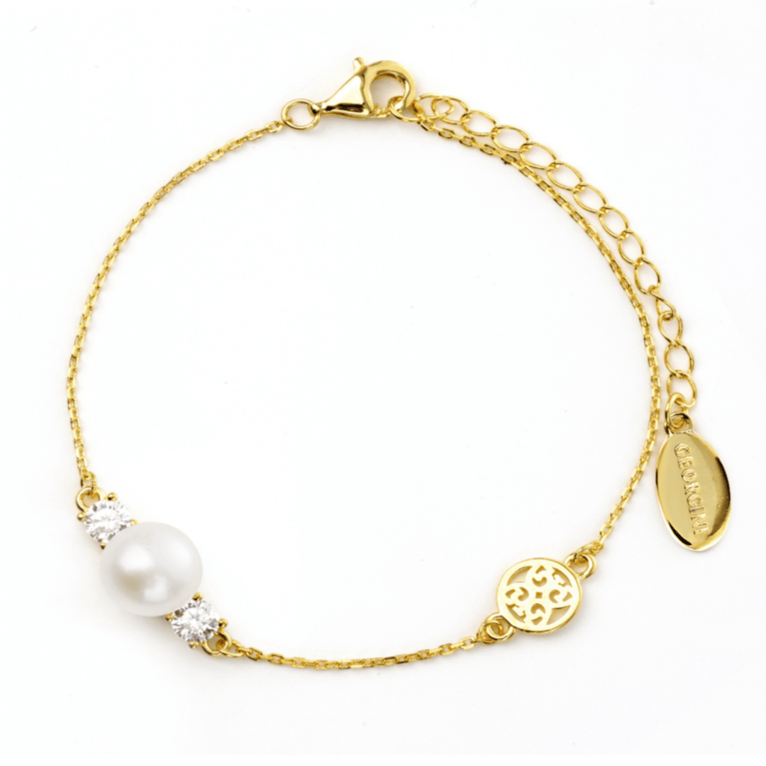 Georgini Bracelet Georgini Oceans Noosa Freshwater Pearl Bracelet Gold Brand